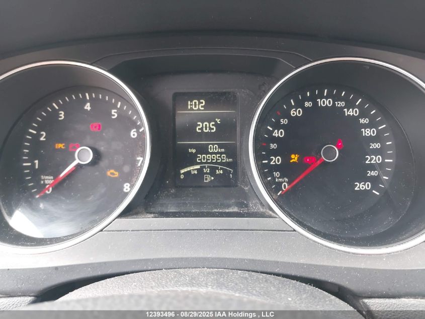 2015 Volkswagen Jetta S VIN: 3VW1K7AJXFM218061 Lot: 12393496