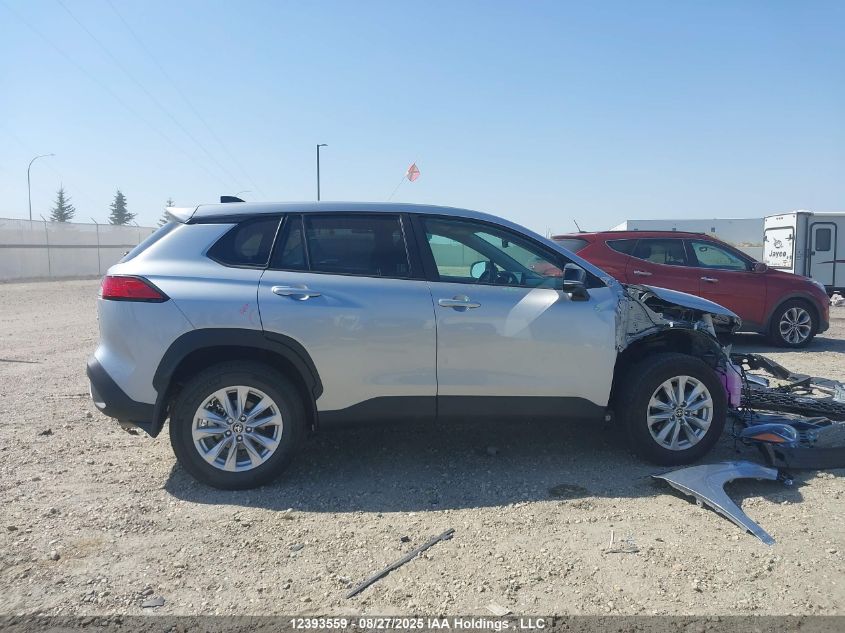 2025 Toyota Corolla Cross Le VIN: 7MUCAABG1SV139523 Lot: 12393559