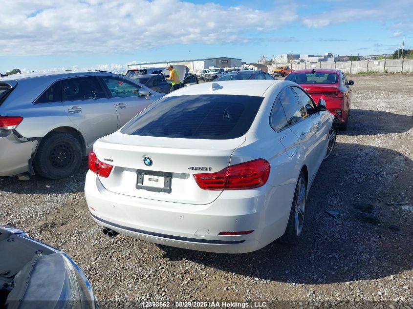 2015 BMW 428 Xi Gran Coupe VIN: WBA4A7C58FD413104 Lot: 12393562