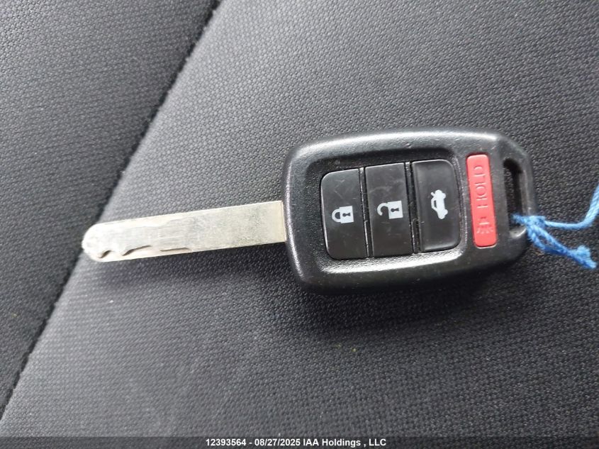 2019 Honda Civic Lx VIN: 2HGFC2F58KH005141 Lot: 12393564