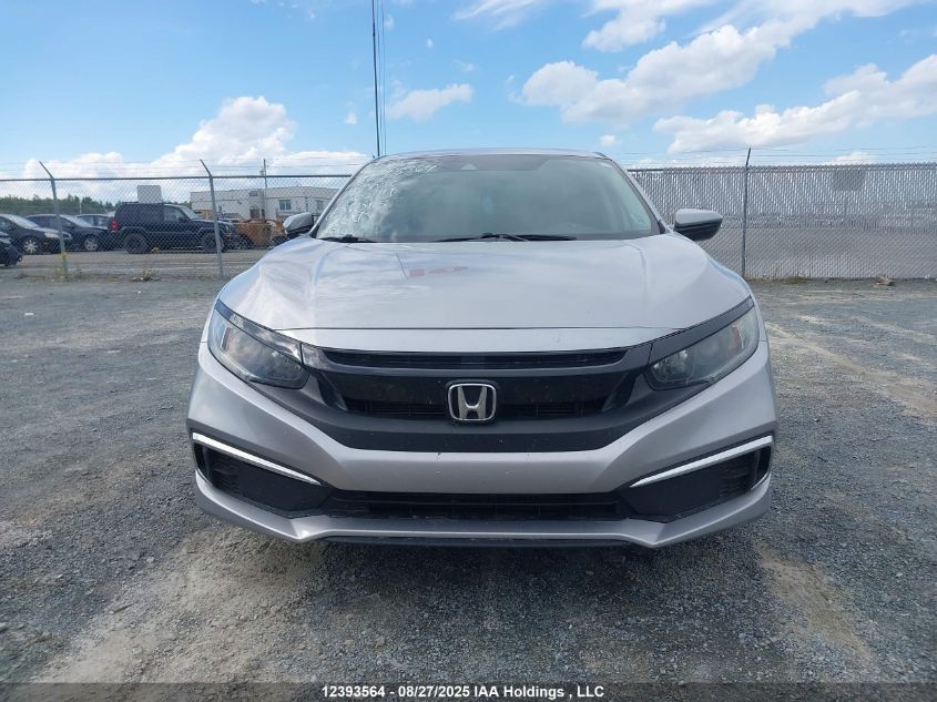 2019 Honda Civic Lx VIN: 2HGFC2F58KH005141 Lot: 12393564