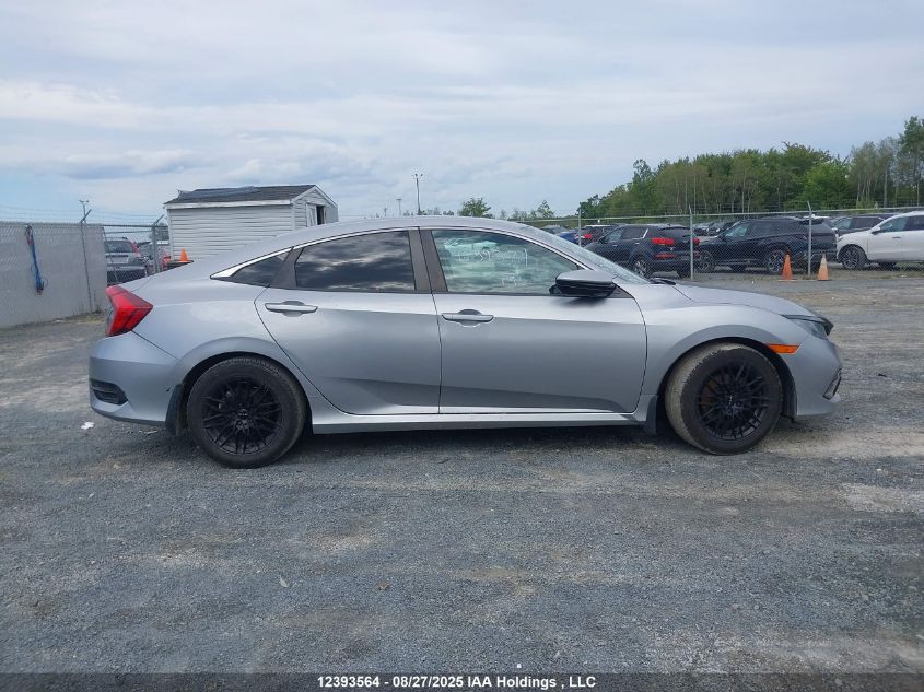 2019 Honda Civic Lx VIN: 2HGFC2F58KH005141 Lot: 12393564