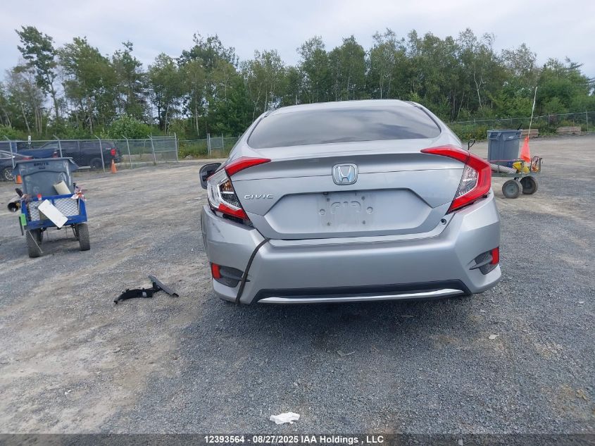 2019 Honda Civic Lx VIN: 2HGFC2F58KH005141 Lot: 12393564