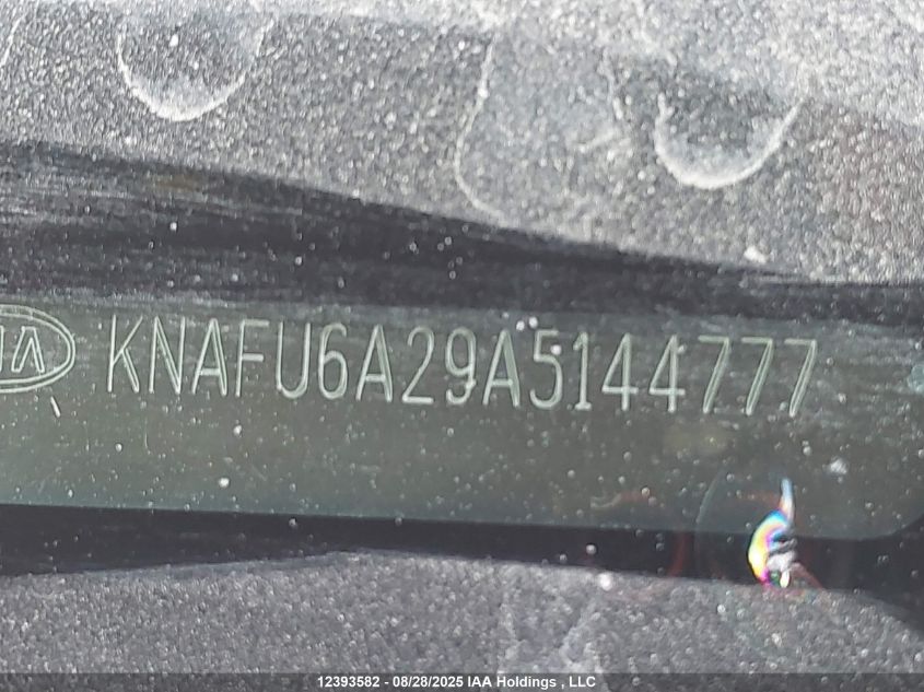 2010 Kia Forte Ex VIN: KNAFU6A29A5144777 Lot: 12393582