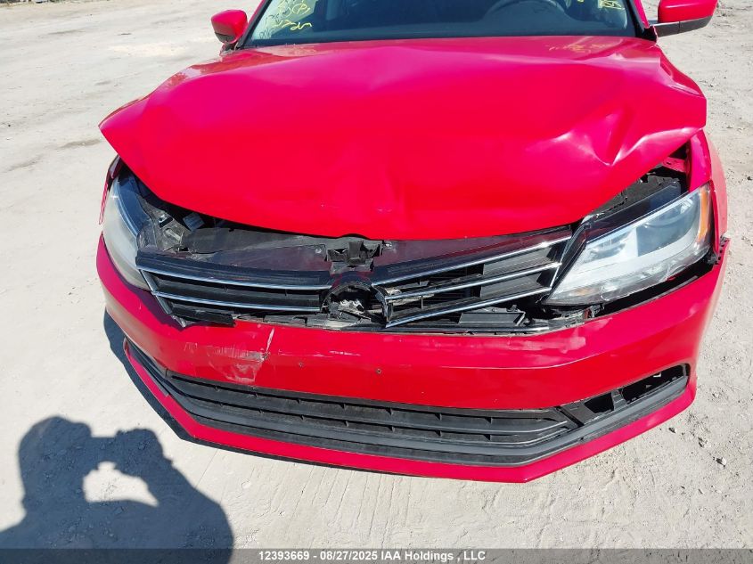 2017 Volkswagen Jetta Sedan VIN: 3VW2B7AJ1HM393760 Lot: 12393669