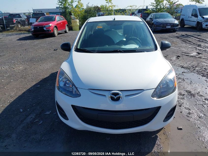 2012 Mazda Mazda2 VIN: JM1DE1KY5C0144935 Lot: 12393720