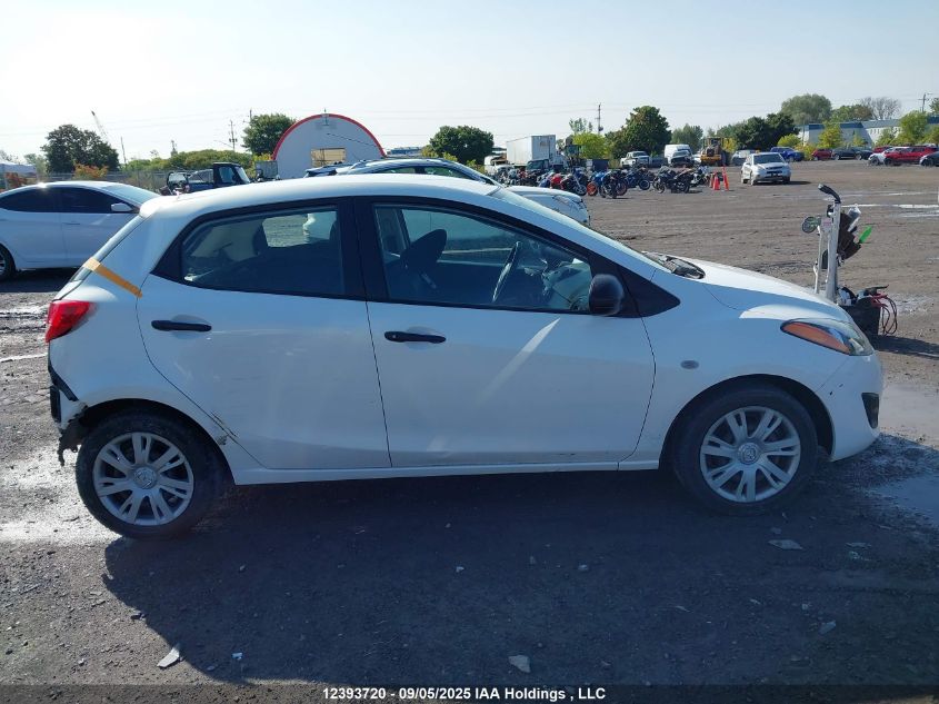 2012 Mazda Mazda2 VIN: JM1DE1KY5C0144935 Lot: 12393720