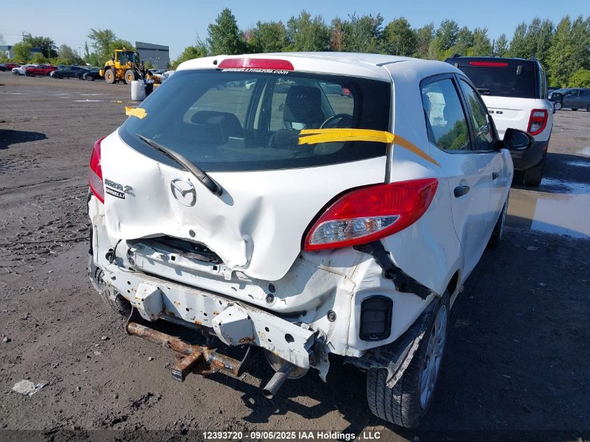 2012 Mazda Mazda2 VIN: JM1DE1KY5C0144935 Lot: 12393720