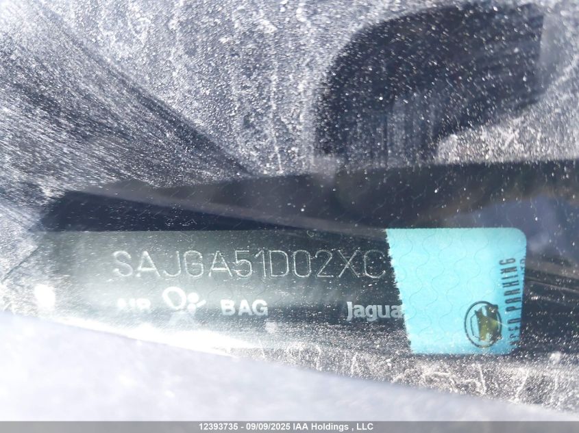 2002 Jaguar X-Type 2.5 VIN: SAJGA51D02XC21154 Lot: 12393735
