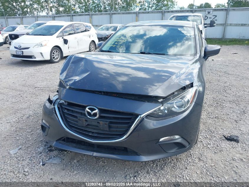 2015 Mazda Mazda3 Gx VIN: 3MZBM1U70FM190038 Lot: 12393743