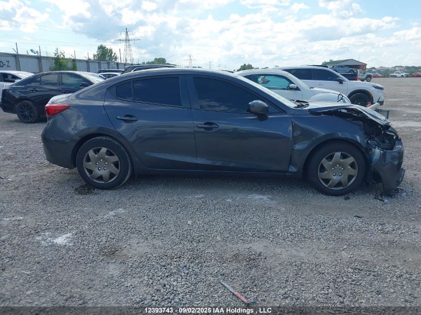 2015 Mazda Mazda3 Gx VIN: 3MZBM1U70FM190038 Lot: 12393743