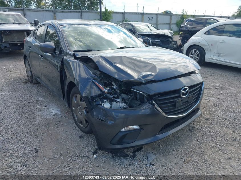 2015 Mazda Mazda3 Gx VIN: 3MZBM1U70FM190038 Lot: 12393743