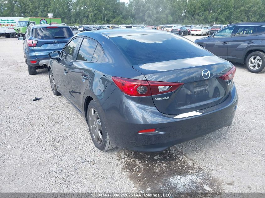 2015 Mazda Mazda3 Gx VIN: 3MZBM1U70FM190038 Lot: 12393743