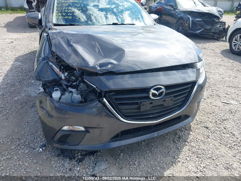 2015 Mazda Mazda3 Gx VIN: 3MZBM1U70FM190038 Lot: 12393743