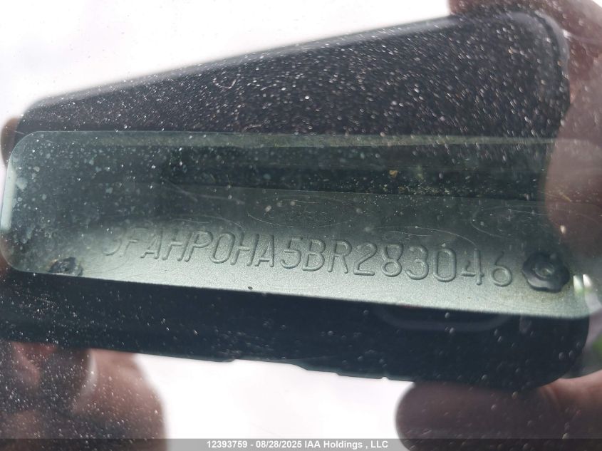 2011 Ford Fusion Se VIN: 3FAHP0HA5BR283046 Lot: 12393759