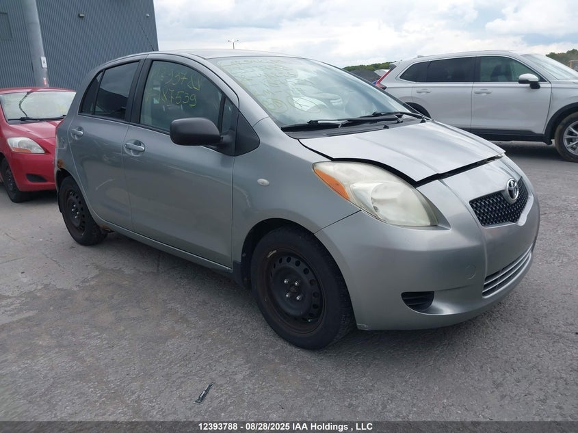 2008 Toyota Yaris VIN: JTDKT923085187539 Lot: 12393788