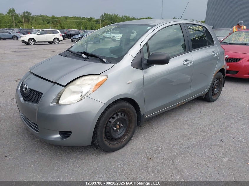 2008 Toyota Yaris VIN: JTDKT923085187539 Lot: 12393788