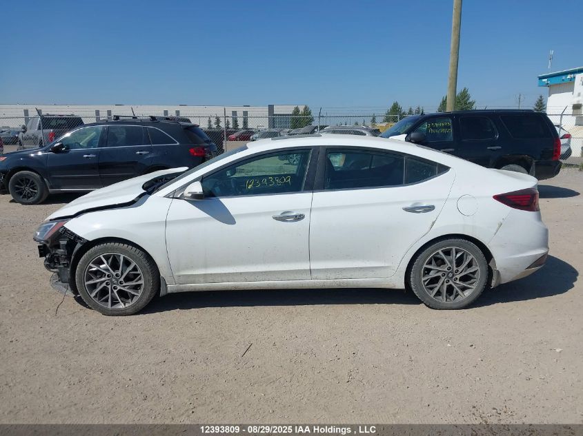 2020 Hyundai Elantra Sel/Value/Limited VIN: KMHD84LF5LU110410 Lot: 12393809