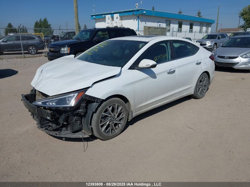 2020 Hyundai Elantra Sel/Value/Limited VIN: KMHD84LF5LU110410 Lot: 12393809