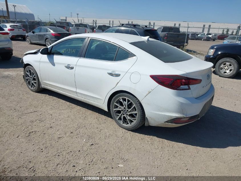 2020 Hyundai Elantra Sel/Value/Limited VIN: KMHD84LF5LU110410 Lot: 12393809