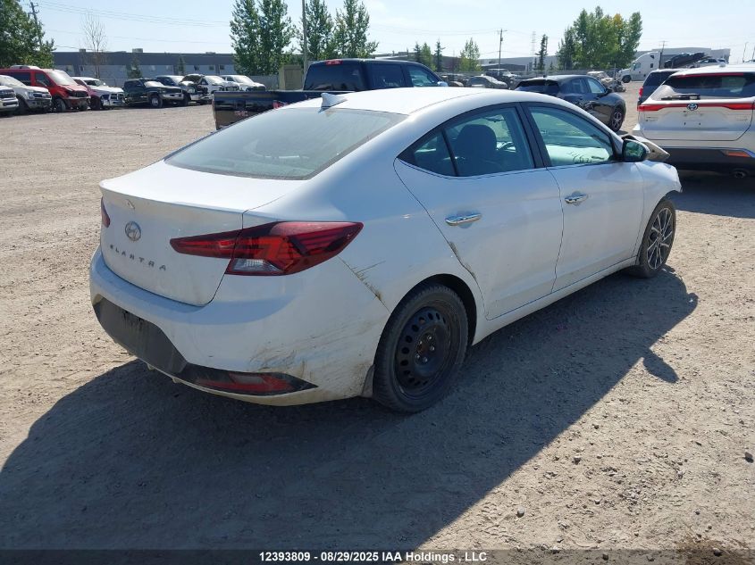 2020 Hyundai Elantra Sel/Value/Limited VIN: KMHD84LF5LU110410 Lot: 12393809