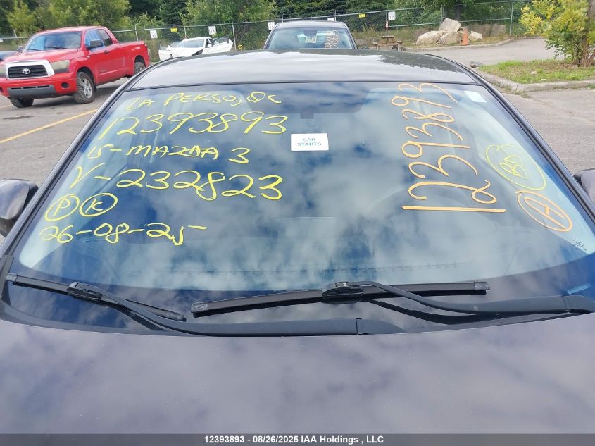 2015 Mazda 3 Sport VIN: 3MZBM1U70FM232823 Lot: 12393893
