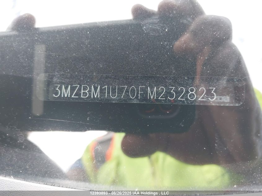 2015 Mazda 3 Sport VIN: 3MZBM1U70FM232823 Lot: 12393893