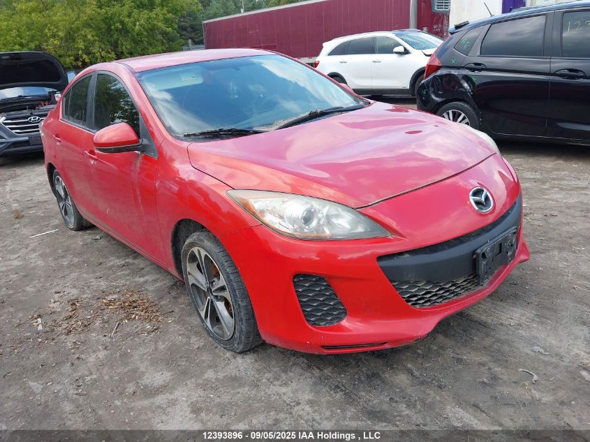 2013 Mazda Mazda3 VIN: JM1BL1UF4D1737805 Lot: 12393896