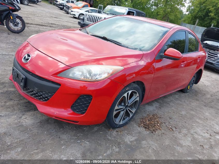 2013 Mazda Mazda3 VIN: JM1BL1UF4D1737805 Lot: 12393896