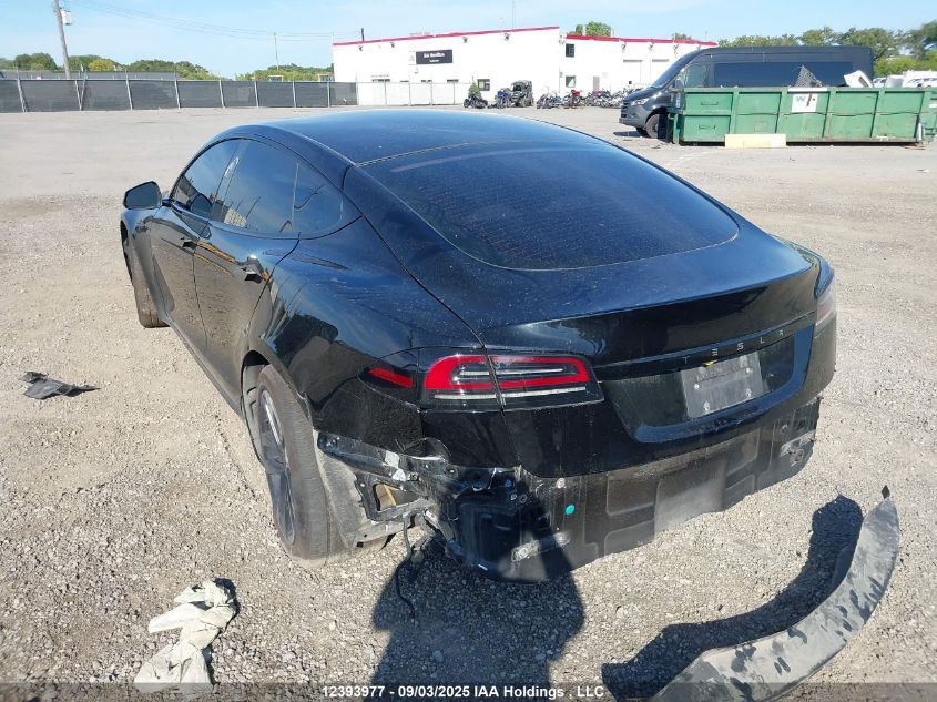 2023 Tesla Model S Awd/Standard Range VIN: 5YJSA1E51PF512488 Lot: 12393977