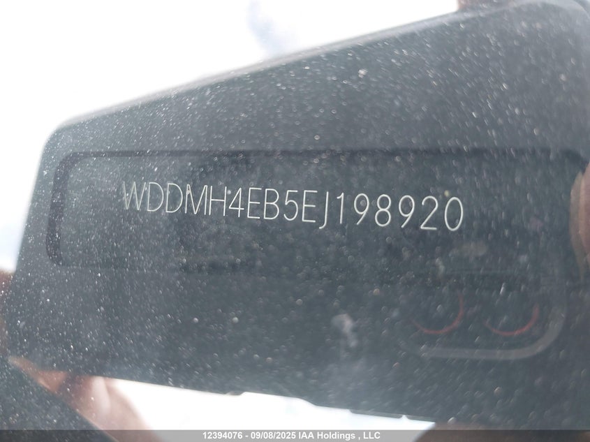 2014 Mercedes-Benz B 250 Sports Tourer VIN: WDDMH4EB5EJ198920 Lot: 12394076