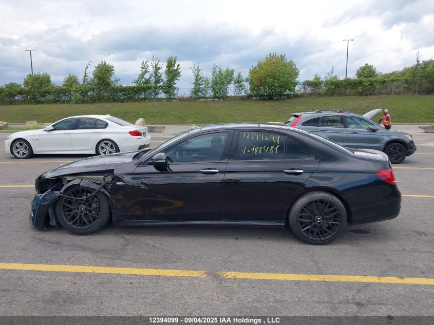 2017 Mercedes-Benz Amg E 43 4Matic VIN: WDDZF6EB5HA188481 Lot: 12394099