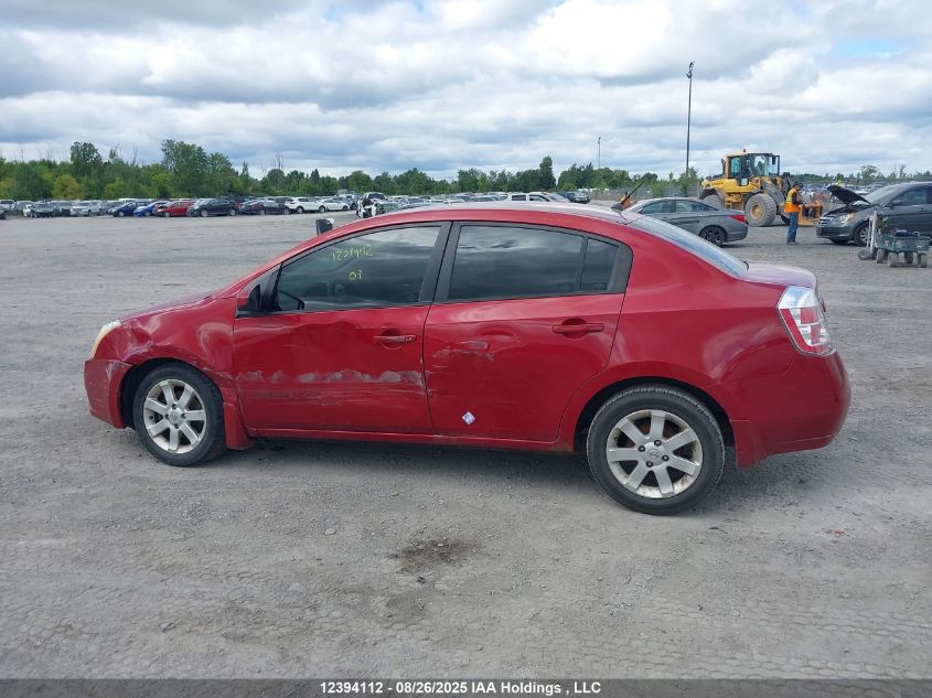 2009 Nissan Sentra 2.0/2.0S/2.0Sl VIN: 3N1AB61E69L614016 Lot: 12394112