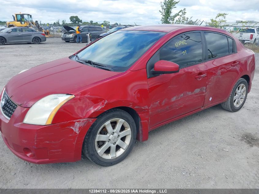 2009 Nissan Sentra 2.0/2.0S/2.0Sl VIN: 3N1AB61E69L614016 Lot: 12394112