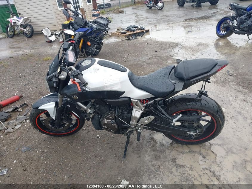 2015 Yamaha Fz07 VIN: JYARM06N1FA000456 Lot: 12394180