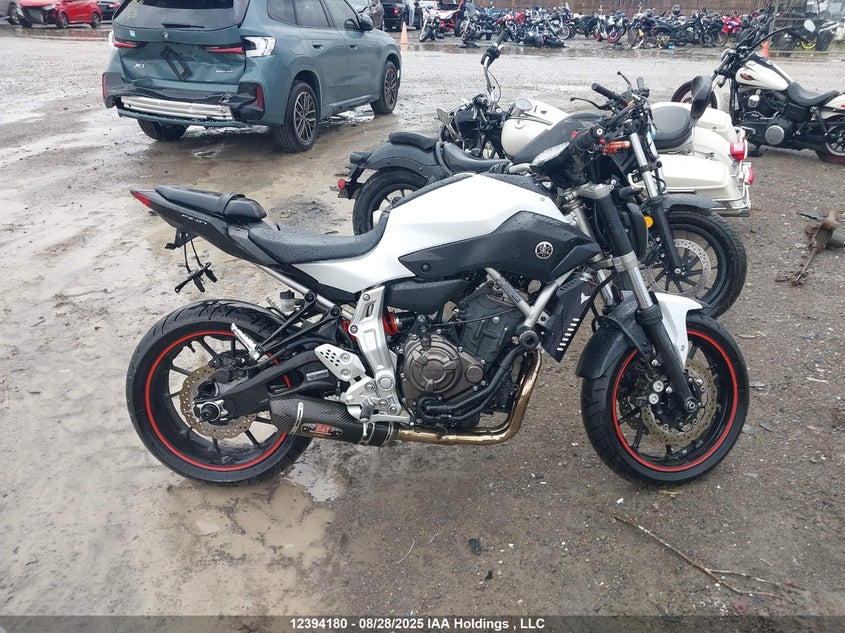 2015 Yamaha Fz07 VIN: JYARM06N1FA000456 Lot: 12394180