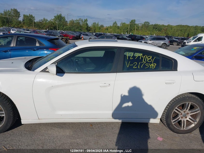 2014 Dodge Charger Sxt VIN: 2C3CDXHG1EH217348 Lot: 12394181