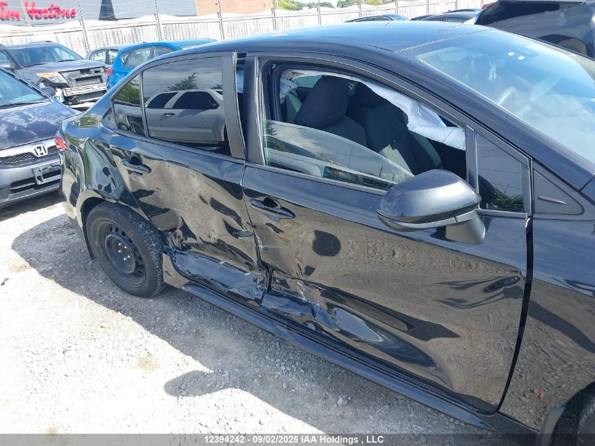 2020 Toyota Corolla Le VIN: 5YFBPRBE8LP003742 Lot: 12394242