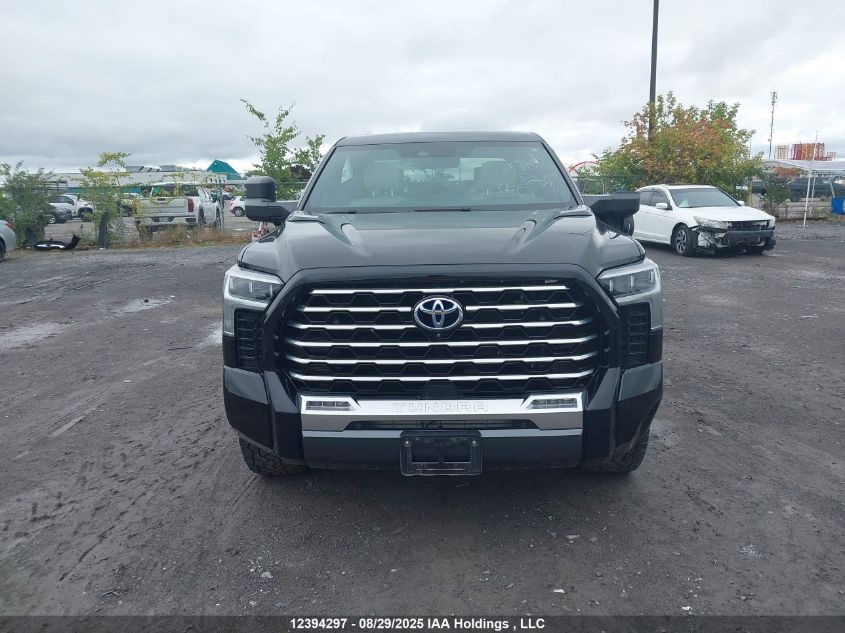 2022 Toyota Tundra Crewmax Capstone VIN: 5TFVC5DB5NX007465 Lot: 12394297