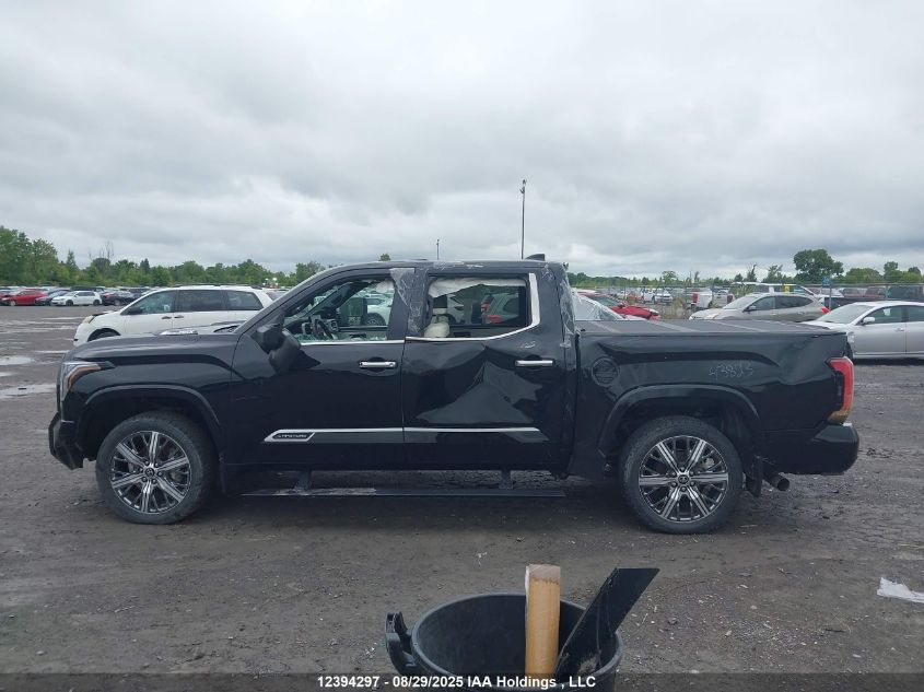 2022 Toyota Tundra Crewmax Capstone VIN: 5TFVC5DB5NX007465 Lot: 12394297