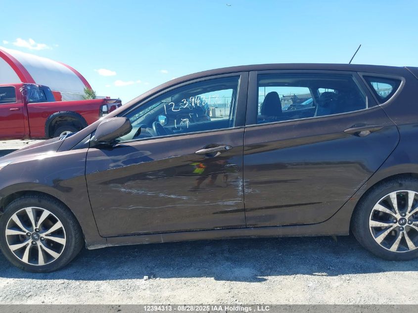 2017 Hyundai Accent Se VIN: KMHCT5AEXHU311754 Lot: 12394313