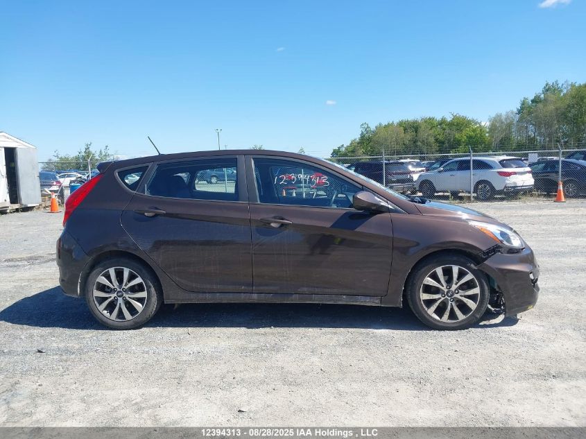 2017 Hyundai Accent Se VIN: KMHCT5AEXHU311754 Lot: 12394313