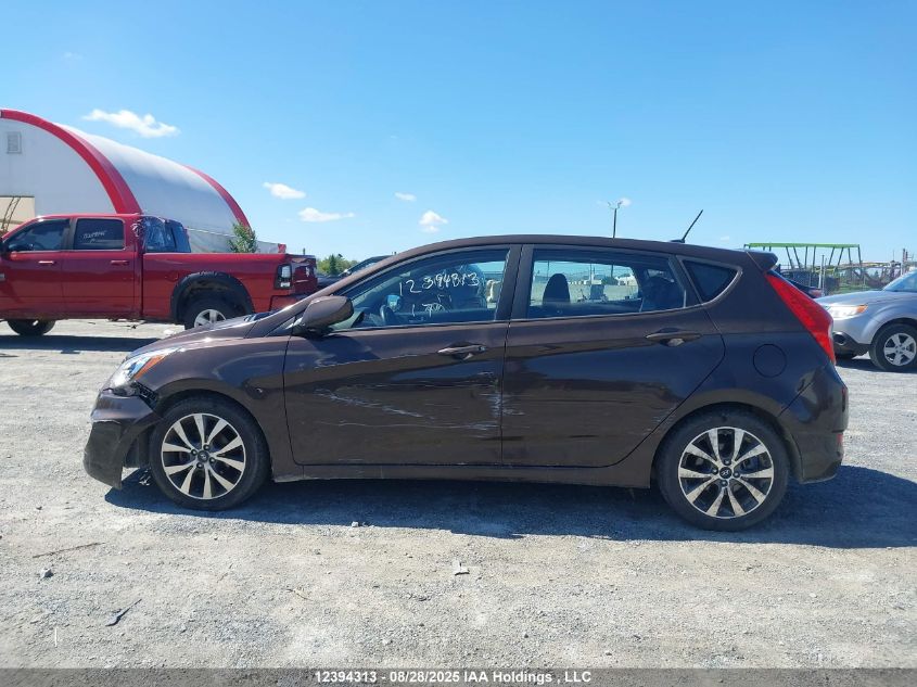 2017 Hyundai Accent Se VIN: KMHCT5AEXHU311754 Lot: 12394313