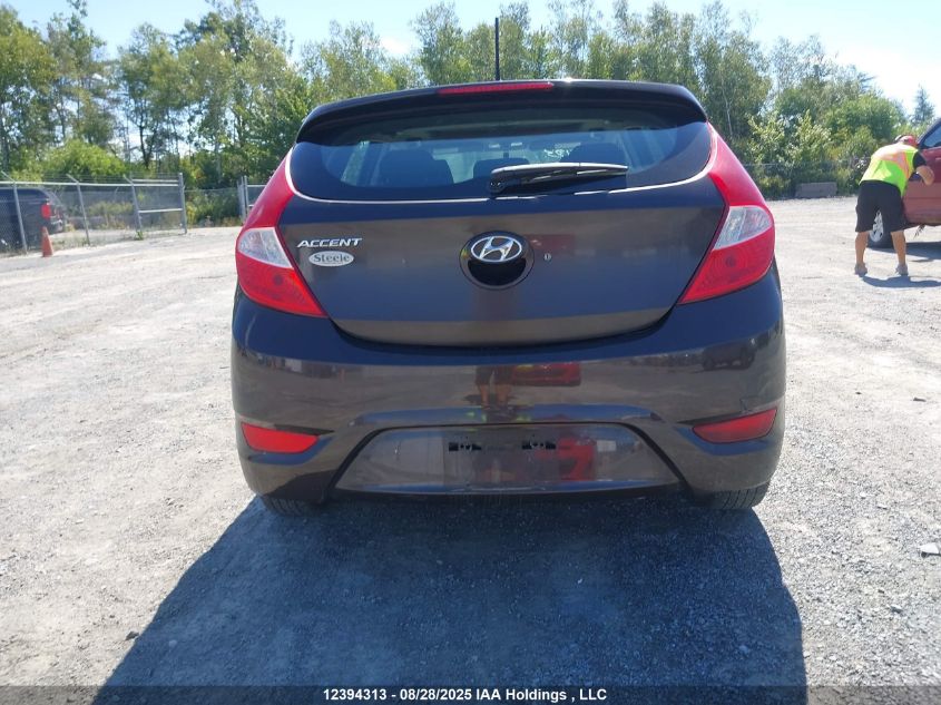 2017 Hyundai Accent Se VIN: KMHCT5AEXHU311754 Lot: 12394313