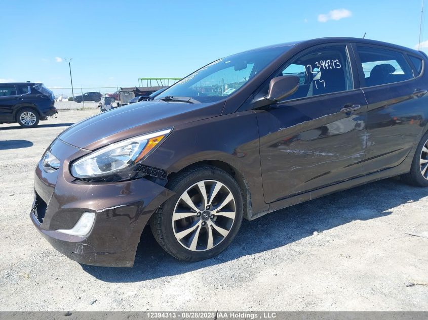 2017 Hyundai Accent Se VIN: KMHCT5AEXHU311754 Lot: 12394313