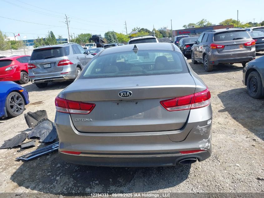2016 Kia Optima Lx/Lx+ VIN: 5XXGT4L33GG082737 Lot: 12394333