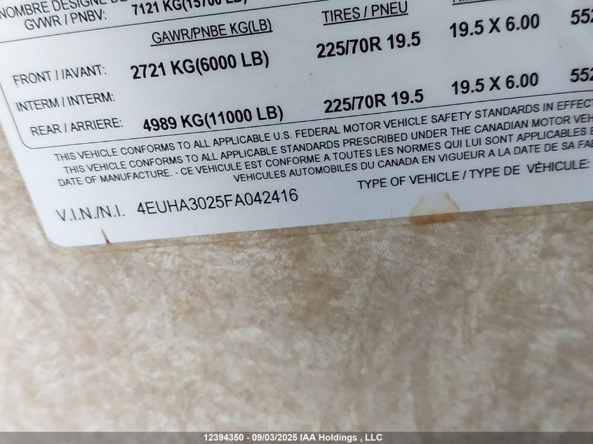 2006 Ford F550 Super Duty Stripped Chass VIN: 1F6LF53Y560A05314 Lot: 12394350