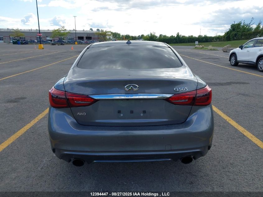 2019 Infiniti Q50 VIN: JN1EV7AR4KM590263 Lot: 12394447