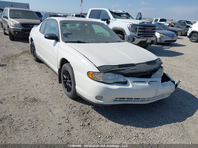 2G1WW12EX39360869 2003 Chevrolet Monte Carlo auction photo 1