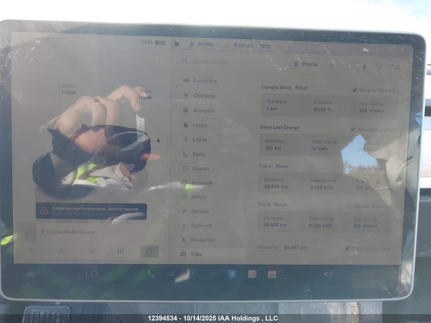 7SAYGDEE6PF644417 2023 TESLA MODEL Y photo no. 7